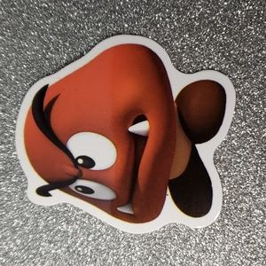SUPER MARIO WATERPOOF Sticker Goomba